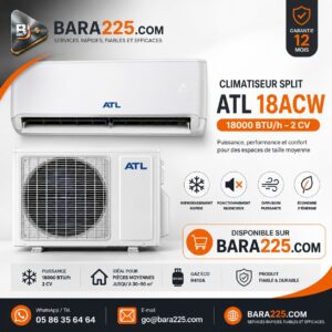 Climatiseur Split ATL 18ACW 18000 BTU h 2 cv