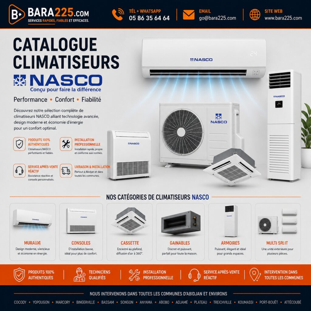 Climatiseurs Nasco